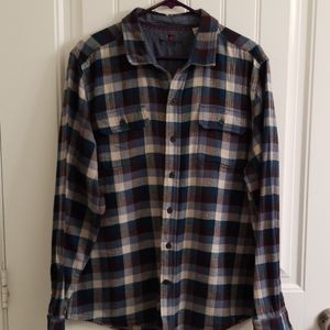 Men's Woolrich plaid flannel shirt